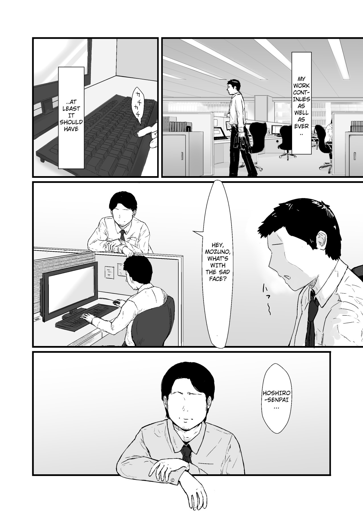 Hentai Manga Comic-A Usual Workday -My Wife's Secrets--Read-3